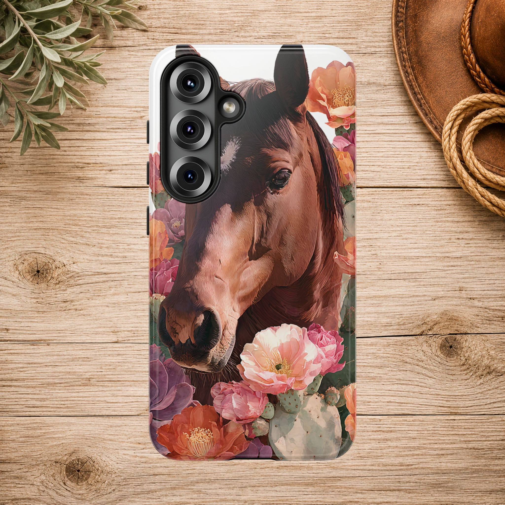 Horse Floral Phone Case