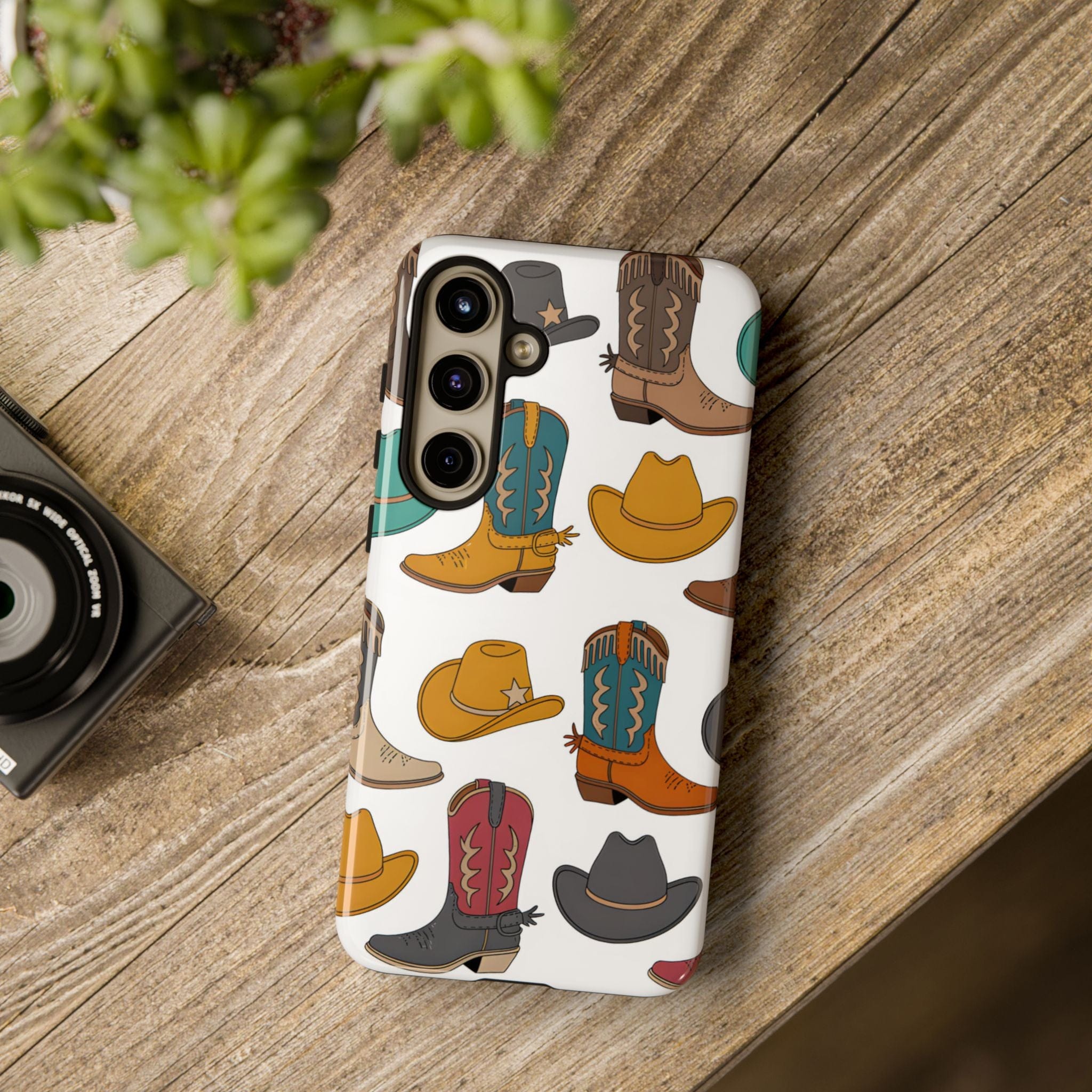 Hat & Boots Phone Cases
