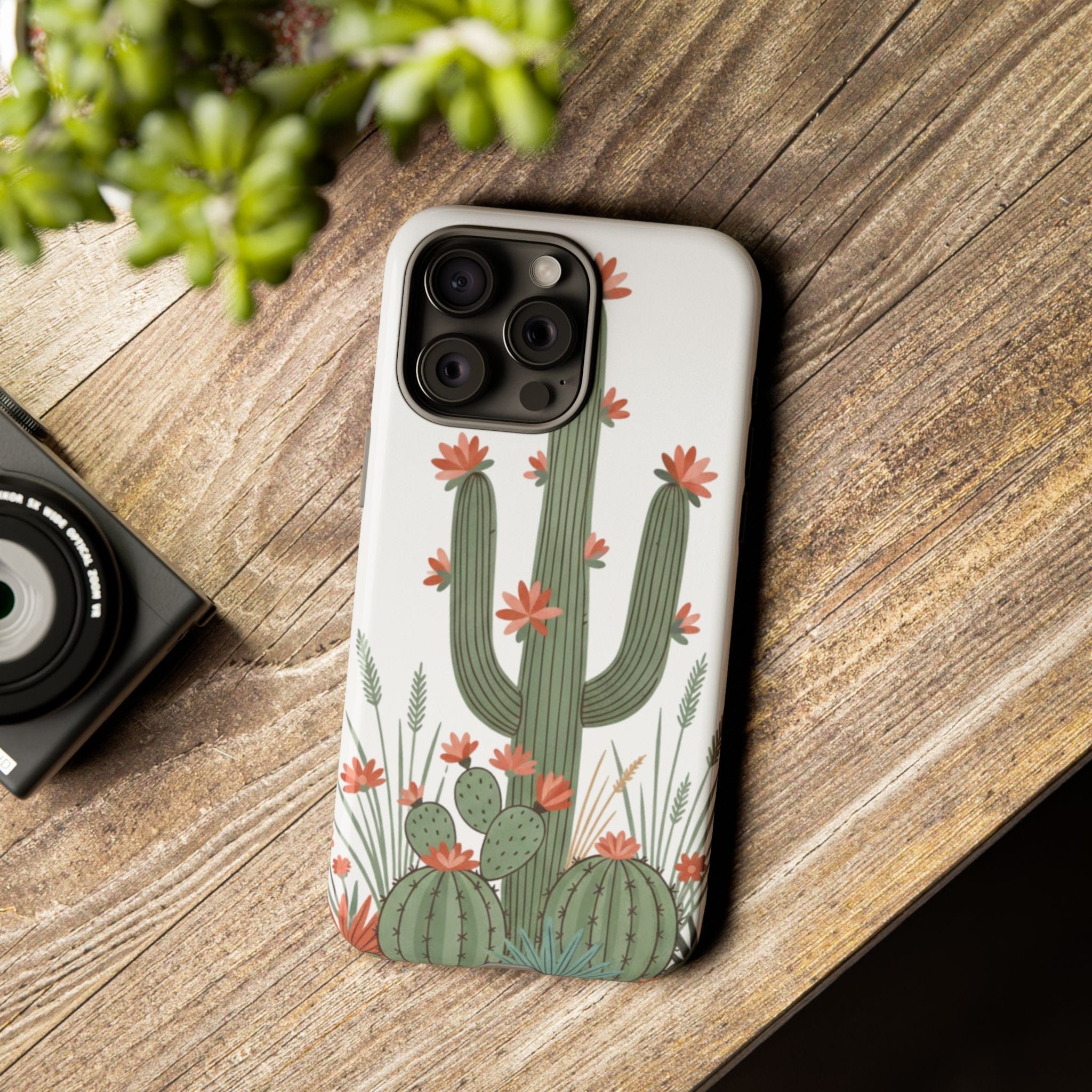 Desert Bloom Cactus Phone Case