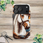 White Hat Horse-Phone Cases