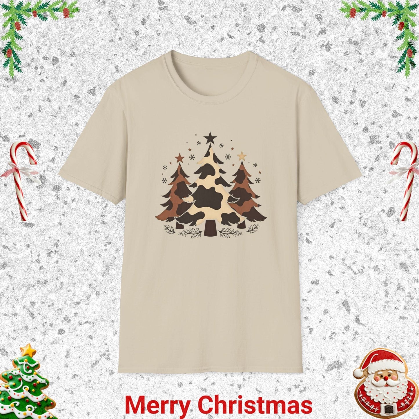 Softstyle Unisex T-Shirt - Cowboy trees