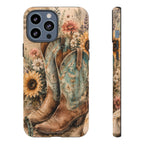 Rustique Sunflower Western iPhone Cover