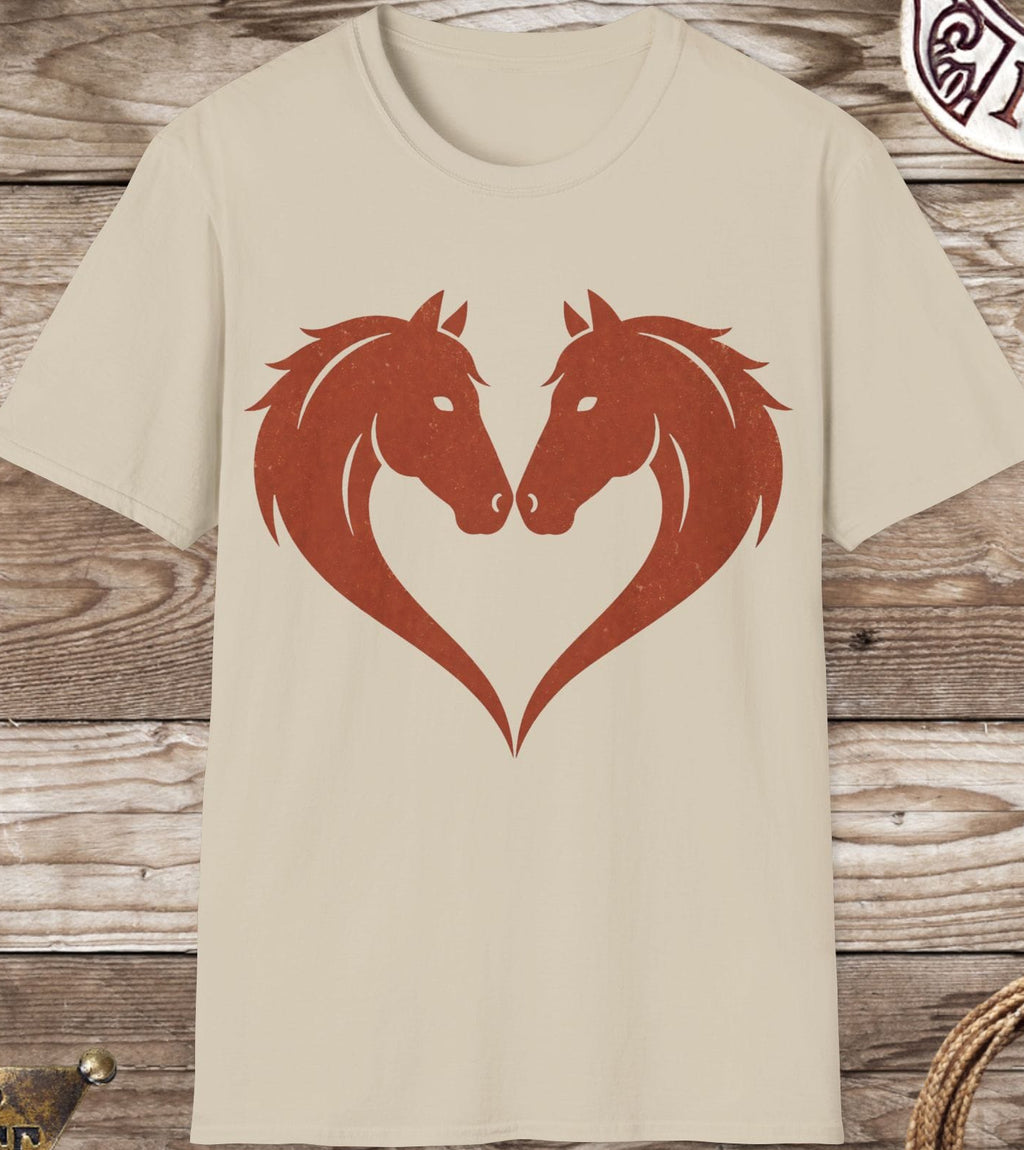 Horse Love Heart T-Shirt