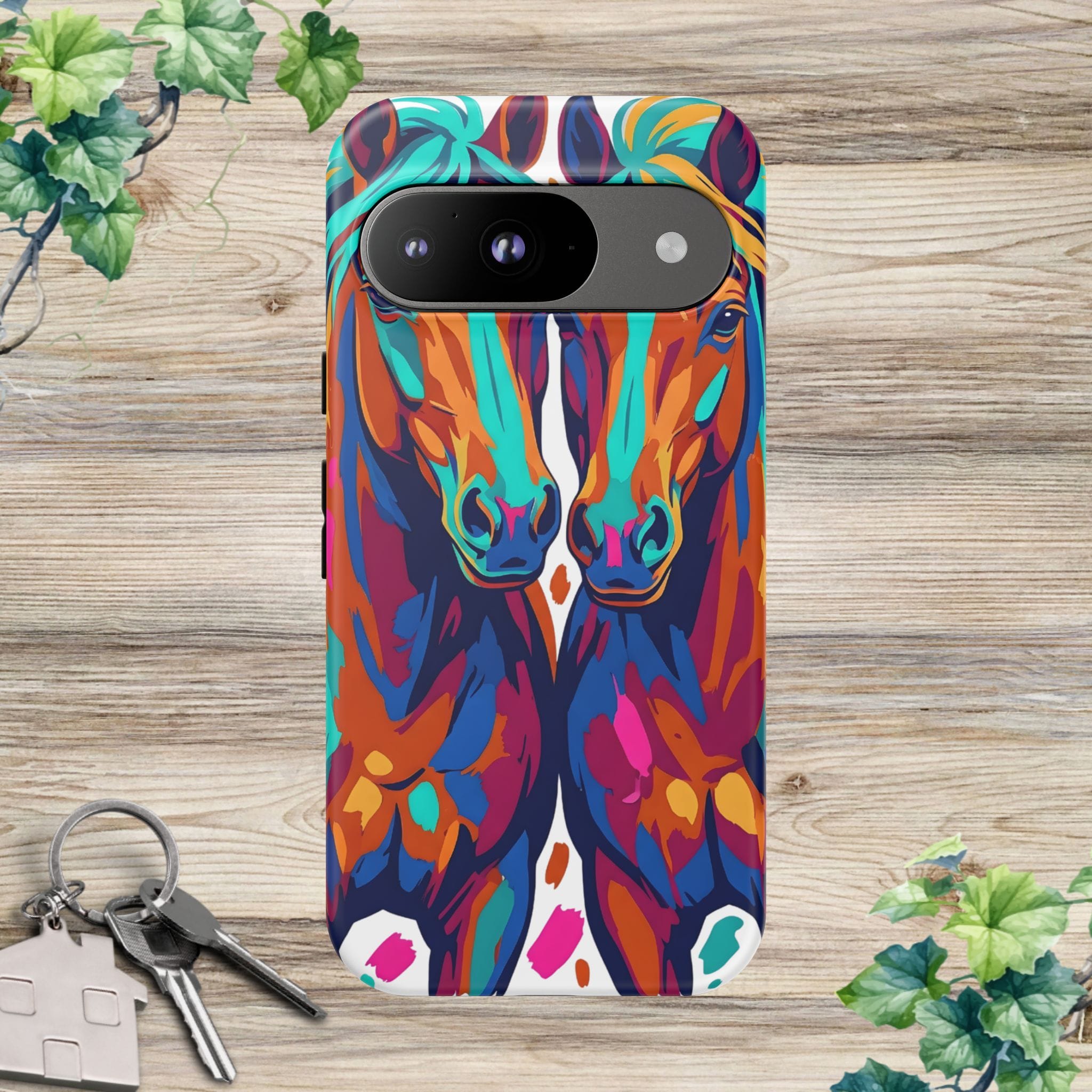 Vibrant Pop Art Equine Phone Case