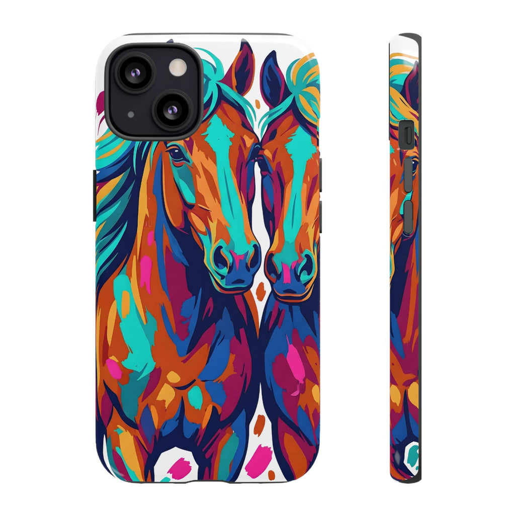 Vibrant Pop Art Equine Phone Case
