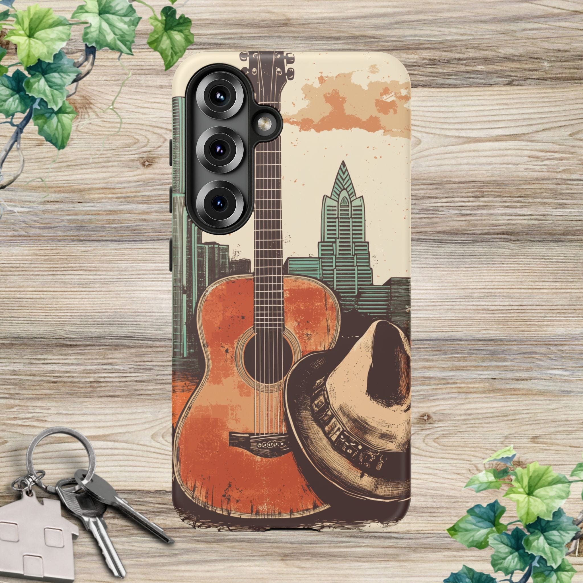 Honky Tonk Skyline - Phone Cases