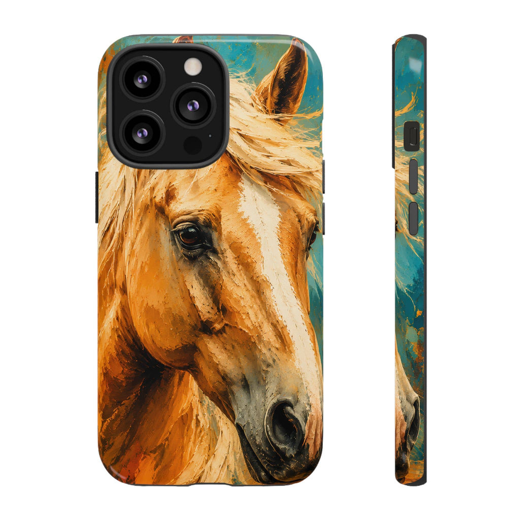 Golden Spirit Horse Phone Case