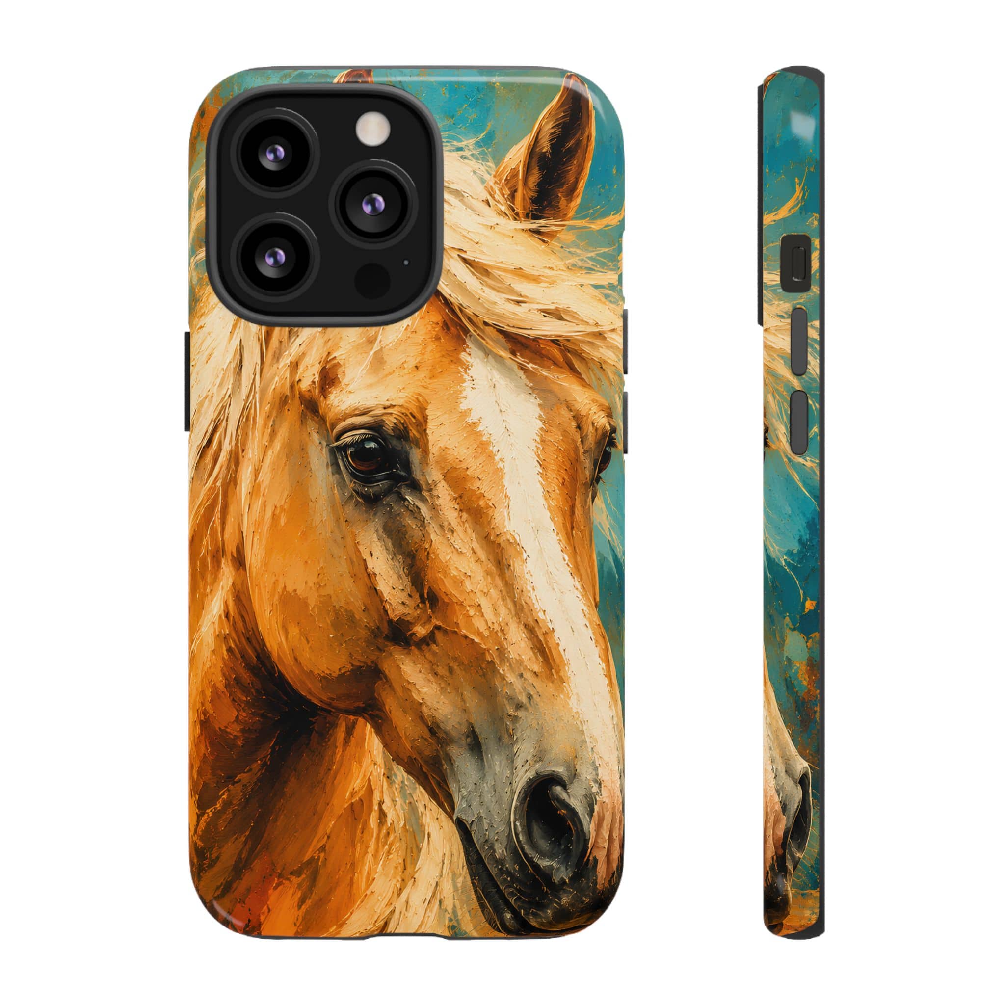 Golden Spirit Horse Phone Case
