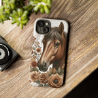 Painted Horse & Roses – Phone Case