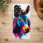 Color Splash Donkey Phone Case