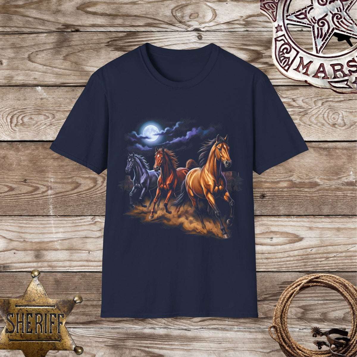 Wild West Horse Trio T-Shirt