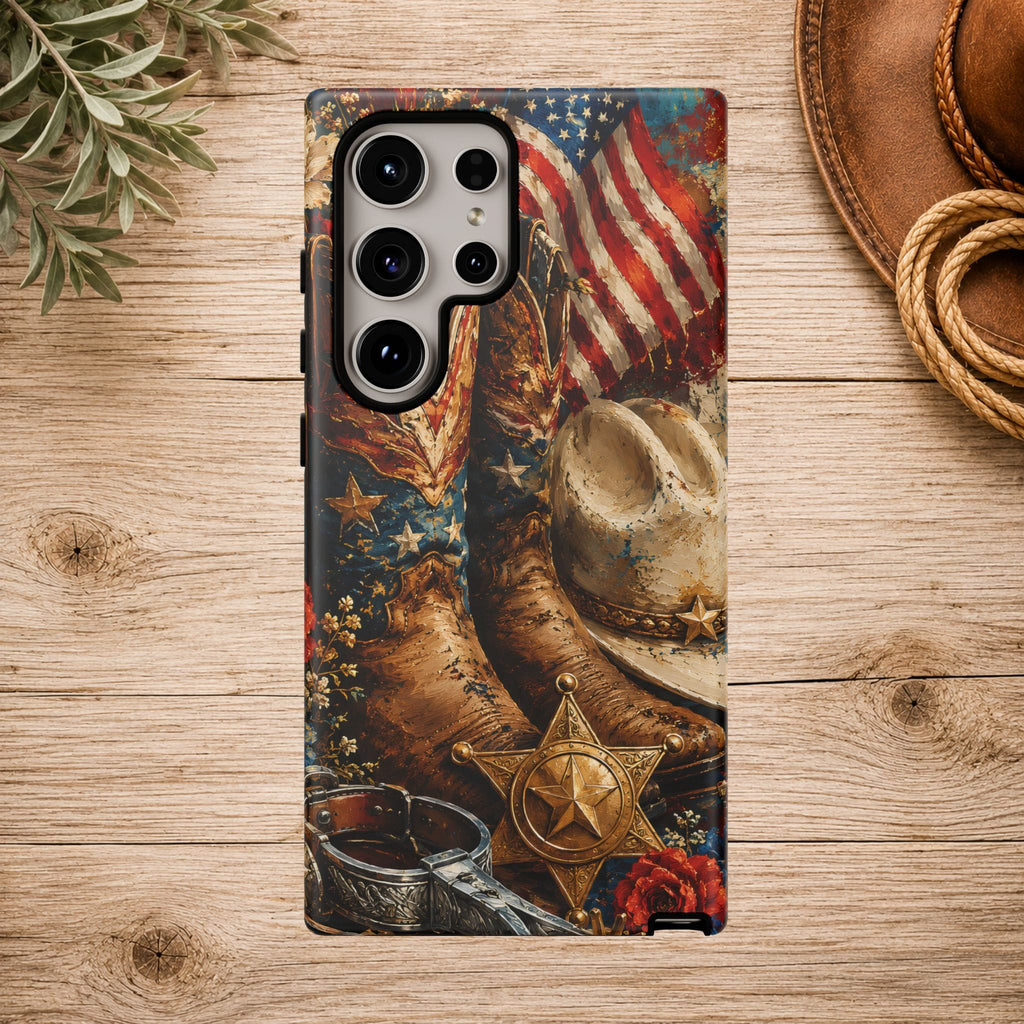 Patriotic Cowgirl Phone Case