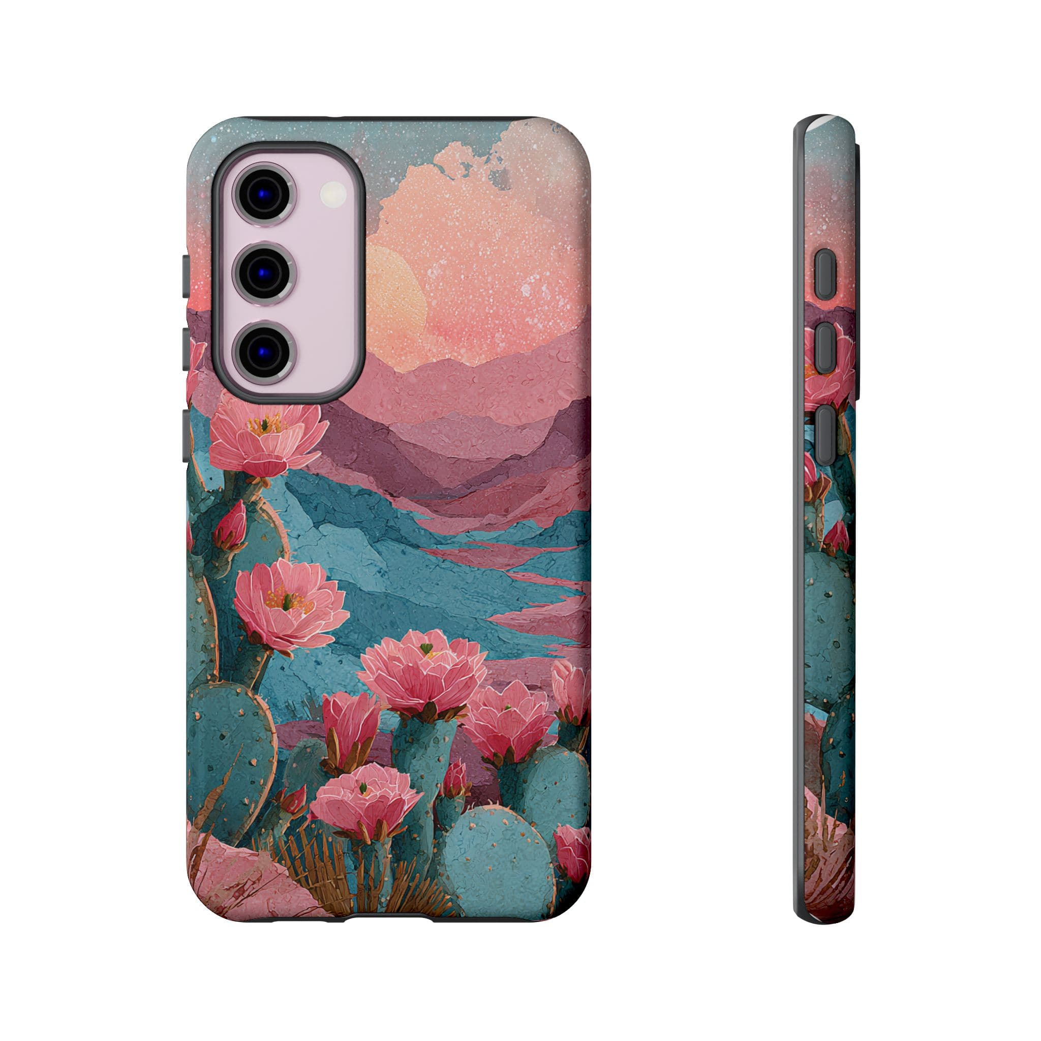 Desert Bloom Sunset Phone Case