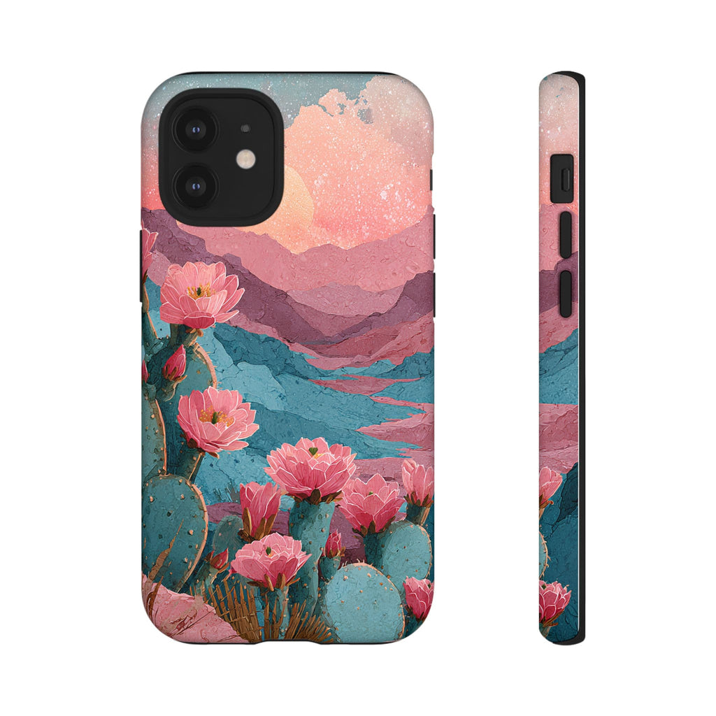 Desert Bloom Sunset Phone Case