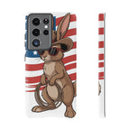 Patriotic Cowboy Bunny Phone Case