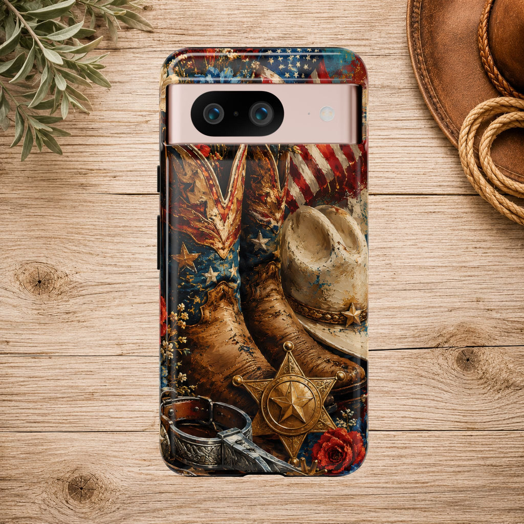 Patriotic Cowgirl Phone Case