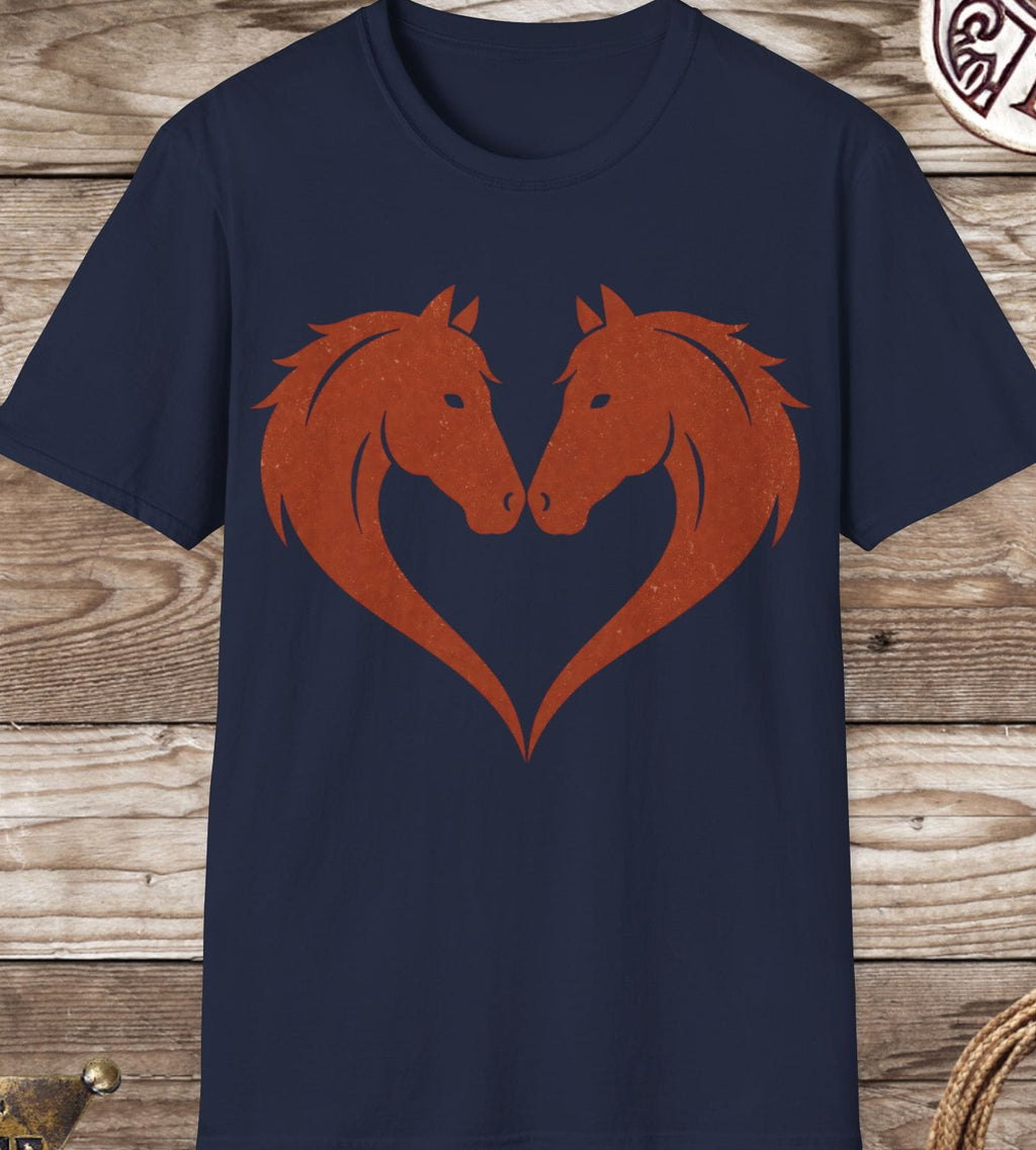 Horse Love Heart T-Shirt