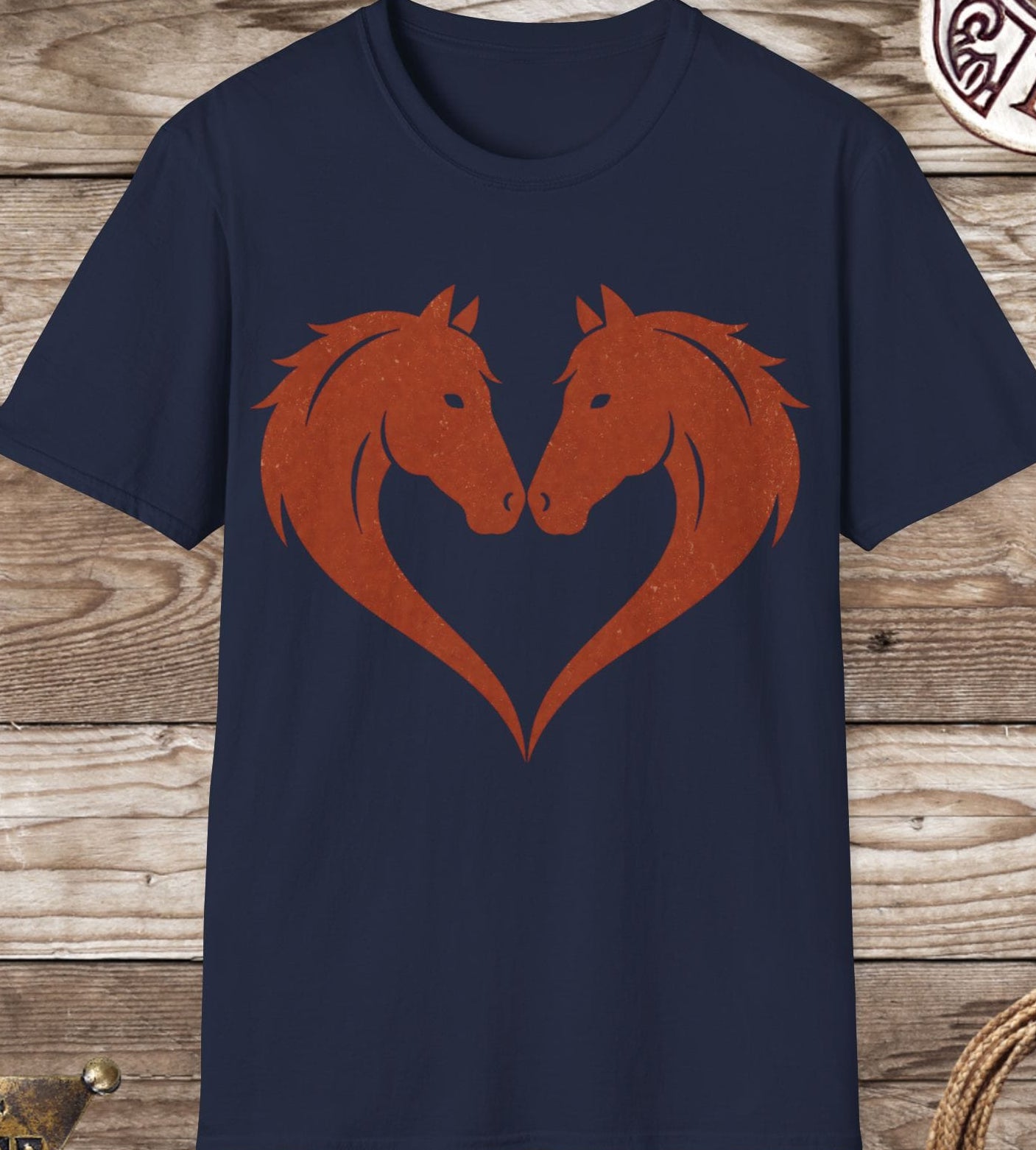 Horse Love Heart T-Shirt