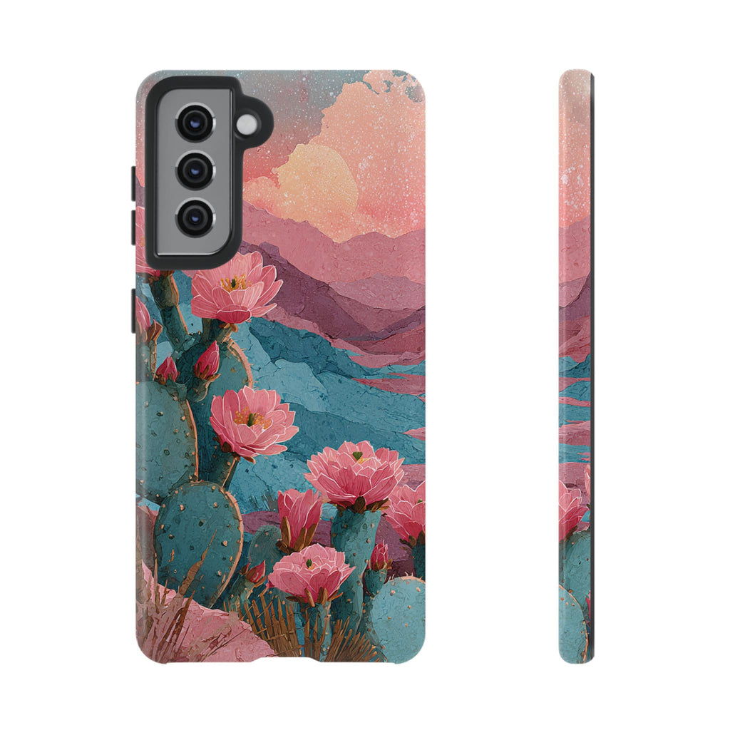 Desert Bloom Sunset Phone Case