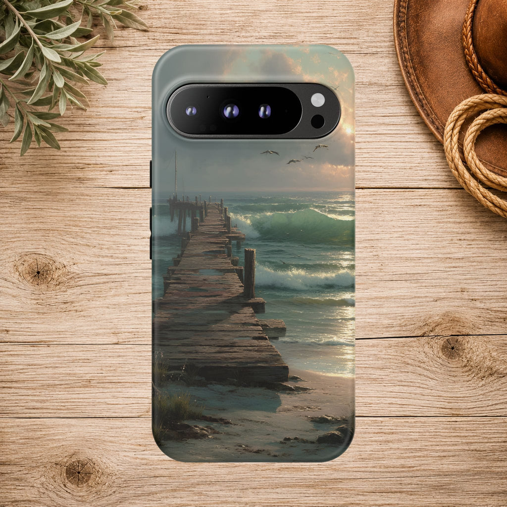 Wooden  Seaside Pier Phone Case