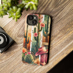 Southwestern Floral Cactus -Tough Case