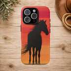 Sunset Spirit Horse Phone Case