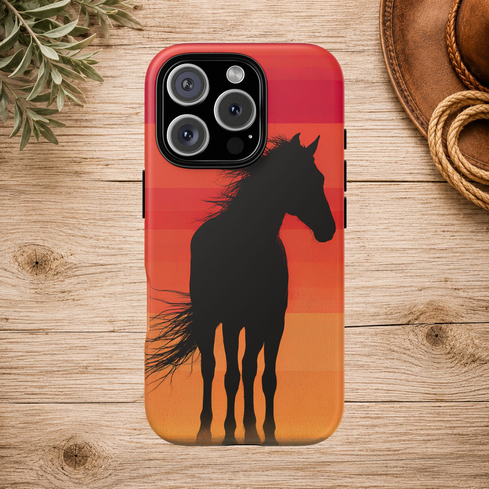 Sunset Spirit Horse Phone Case