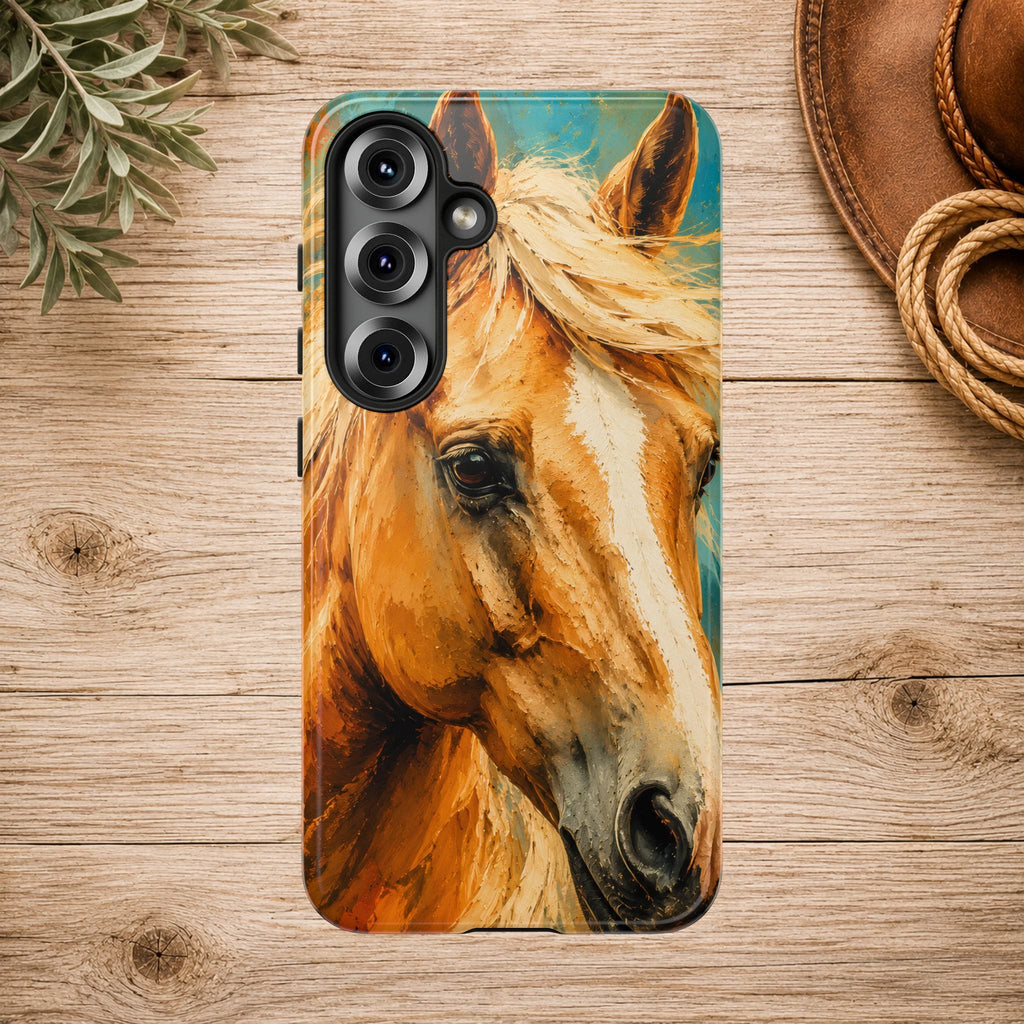 Golden Spirit Horse Phone Case