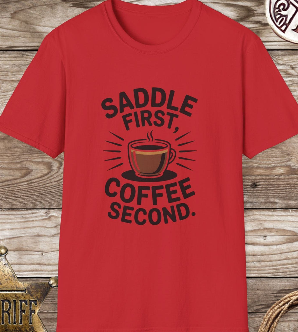 Saddle First Coffee T-Shirt