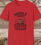 Saddle First Coffee T-Shirt