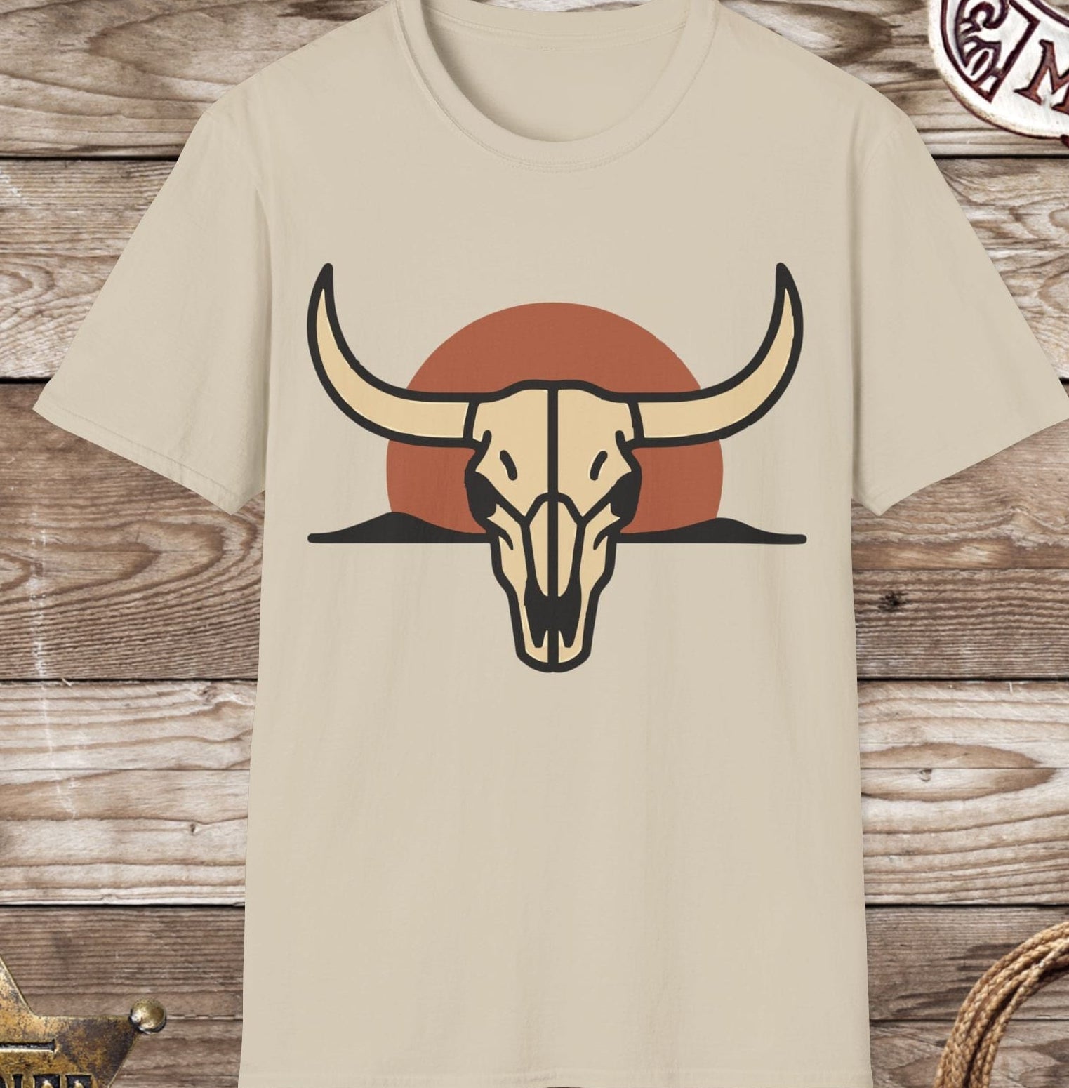 Southwest Longhorn Skull T-Shirt