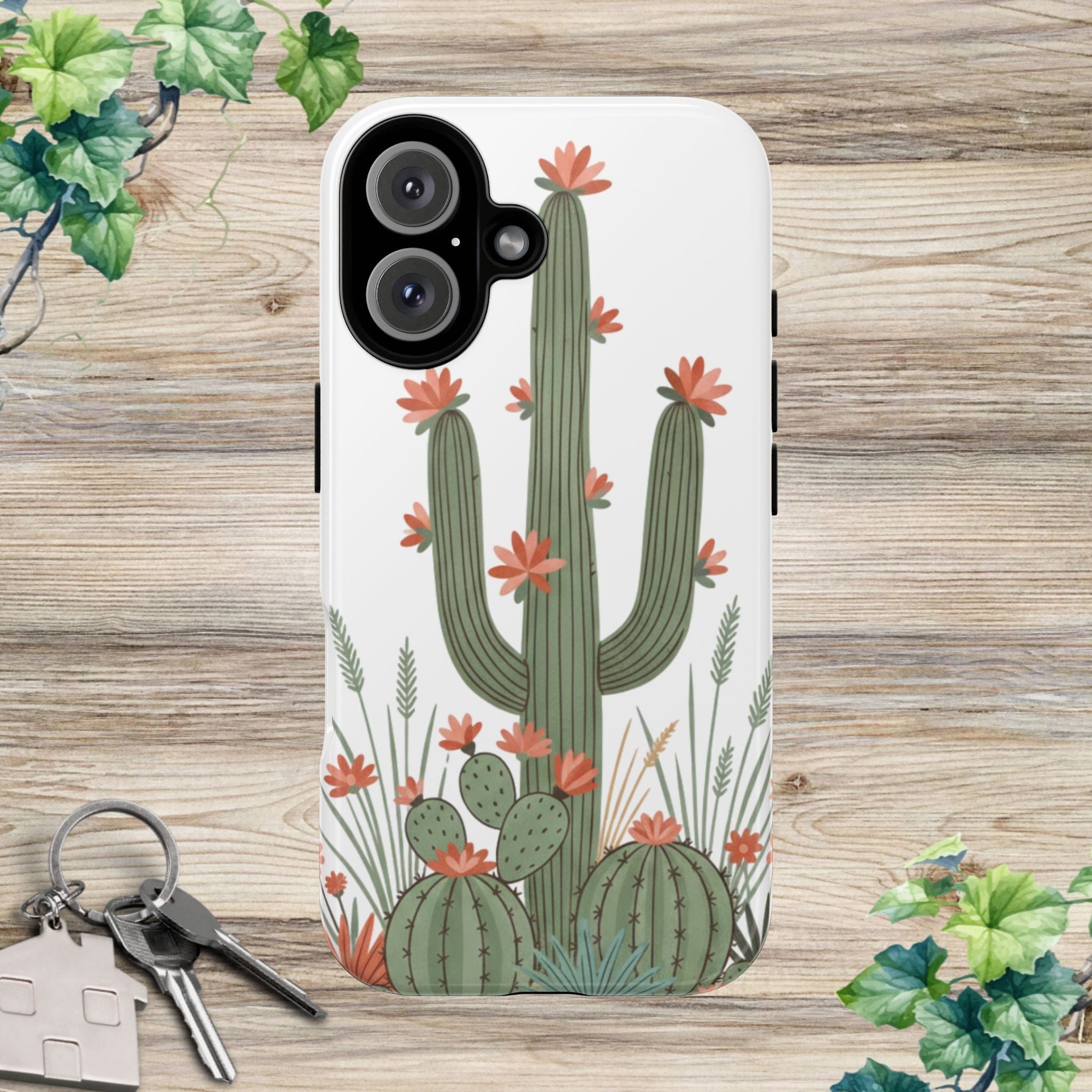Desert Bloom Cactus Phone Case