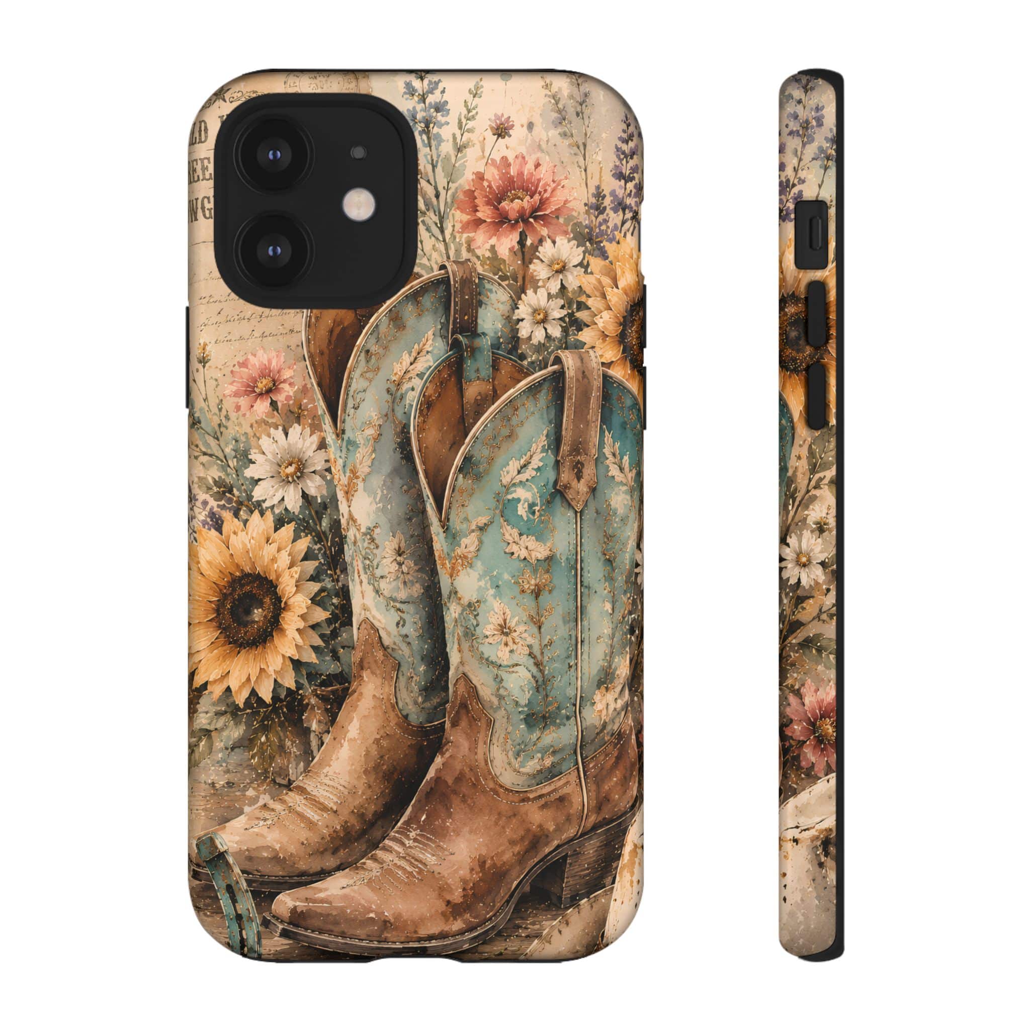 Rustique Sunflower Western iPhone Cover