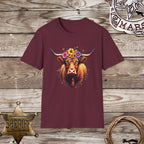 Beautiful Highland Cow-T-Shirt
