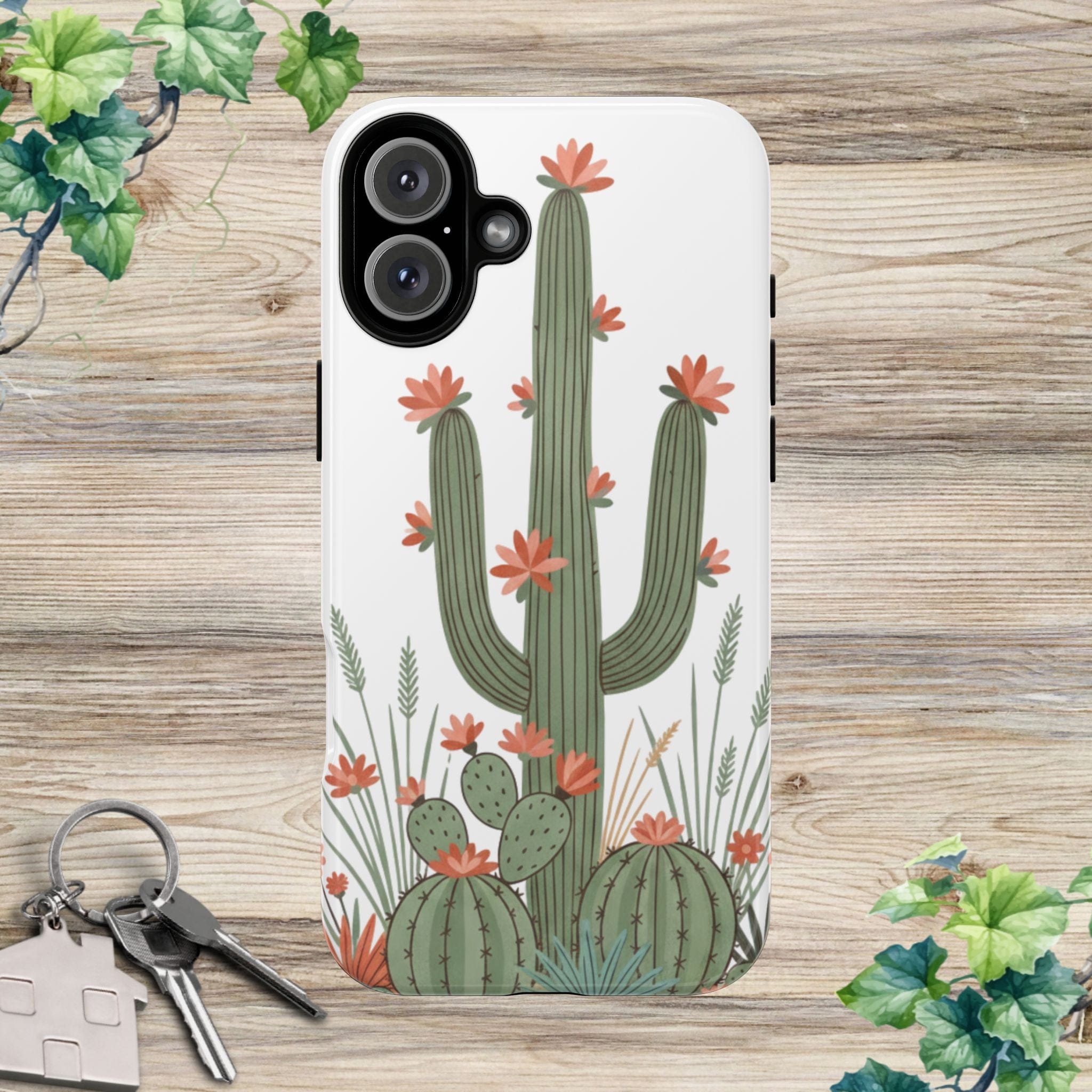 Desert Bloom Cactus Phone Case