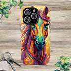 Vibrant Swirl Stallion - Phone Cover