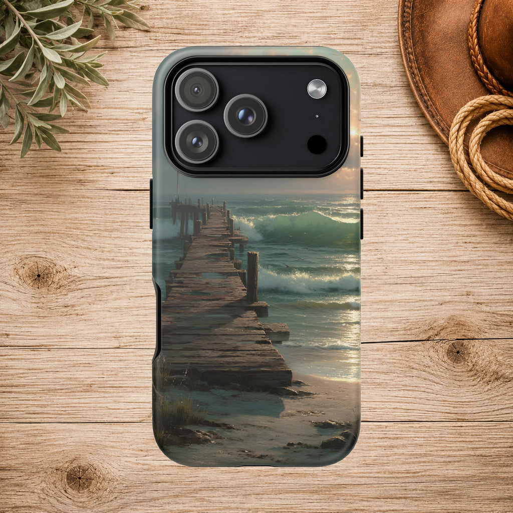 Wooden  Seaside Pier Phone Case