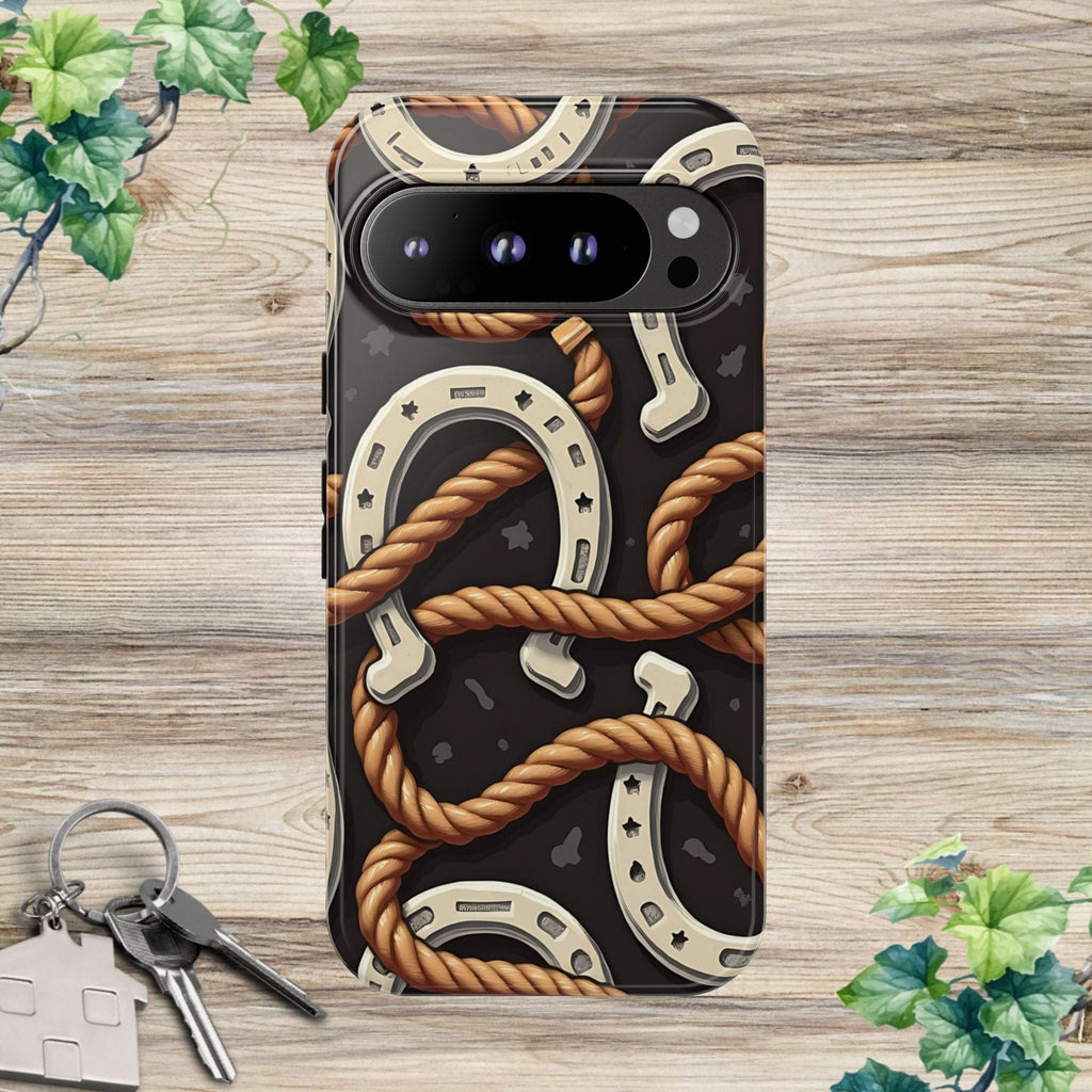 Horseshoes and Ropes-Phone Case