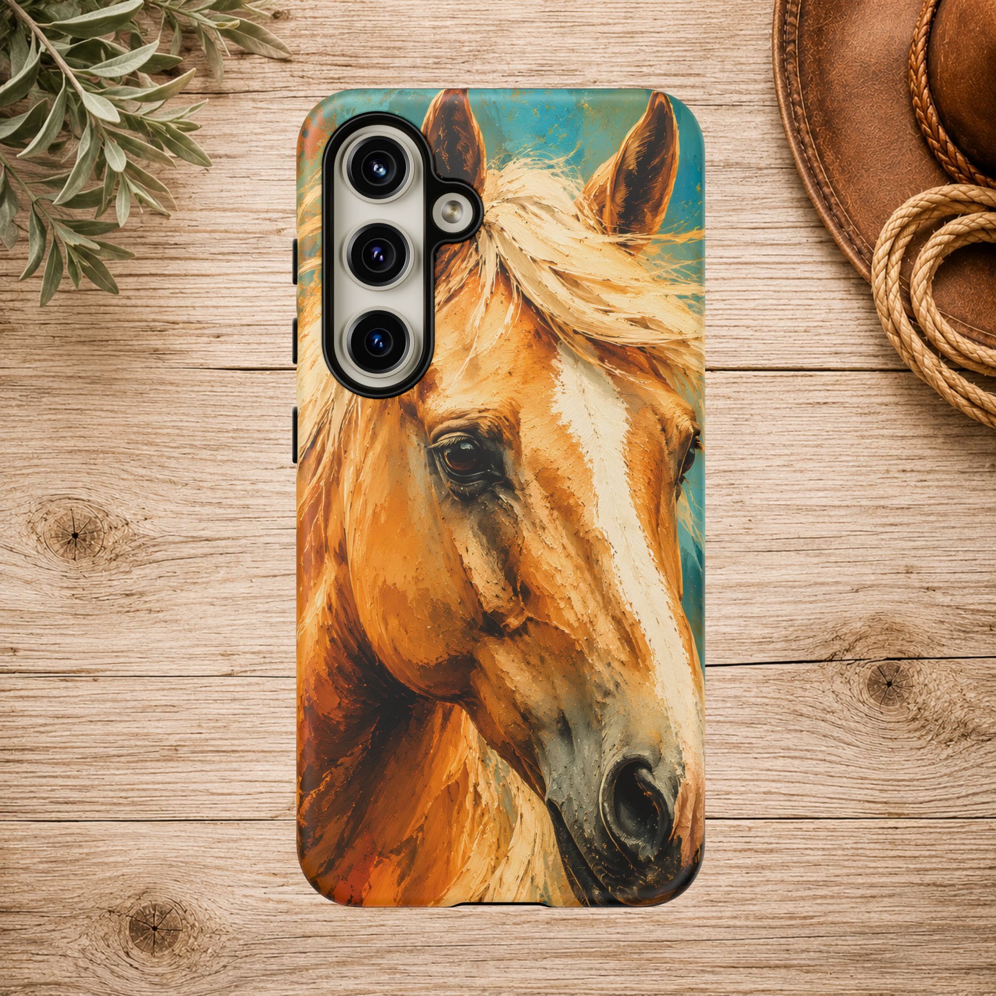 Golden Spirit Horse Phone Case
