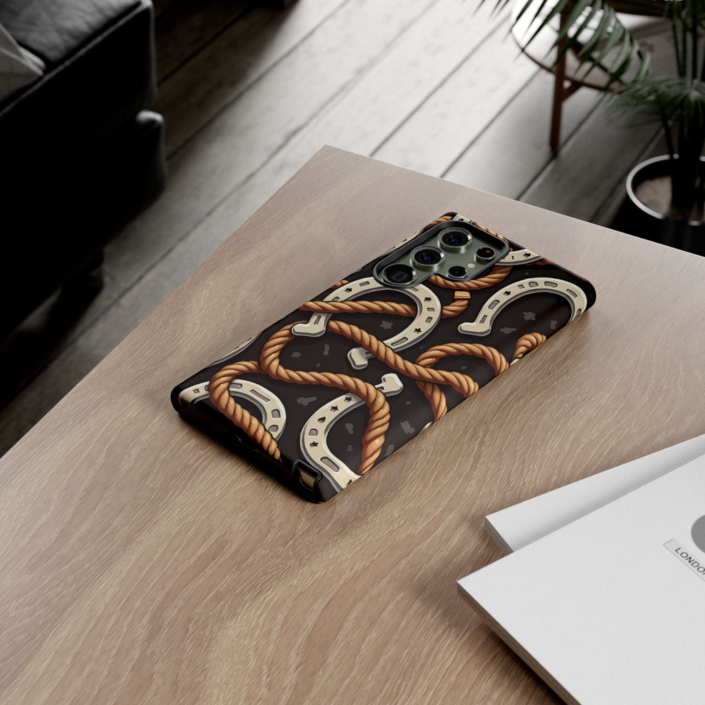 Horseshoes and Ropes-Phone Case