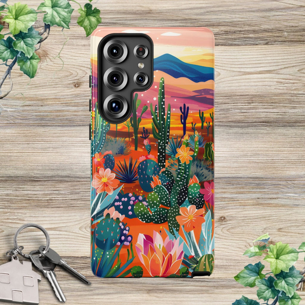 Colorful Cactus Phone Case