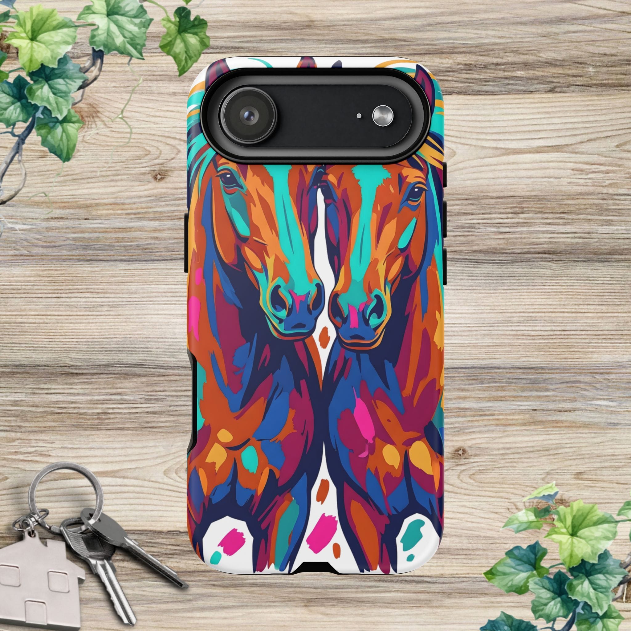 Vibrant Pop Art Equine Phone Case