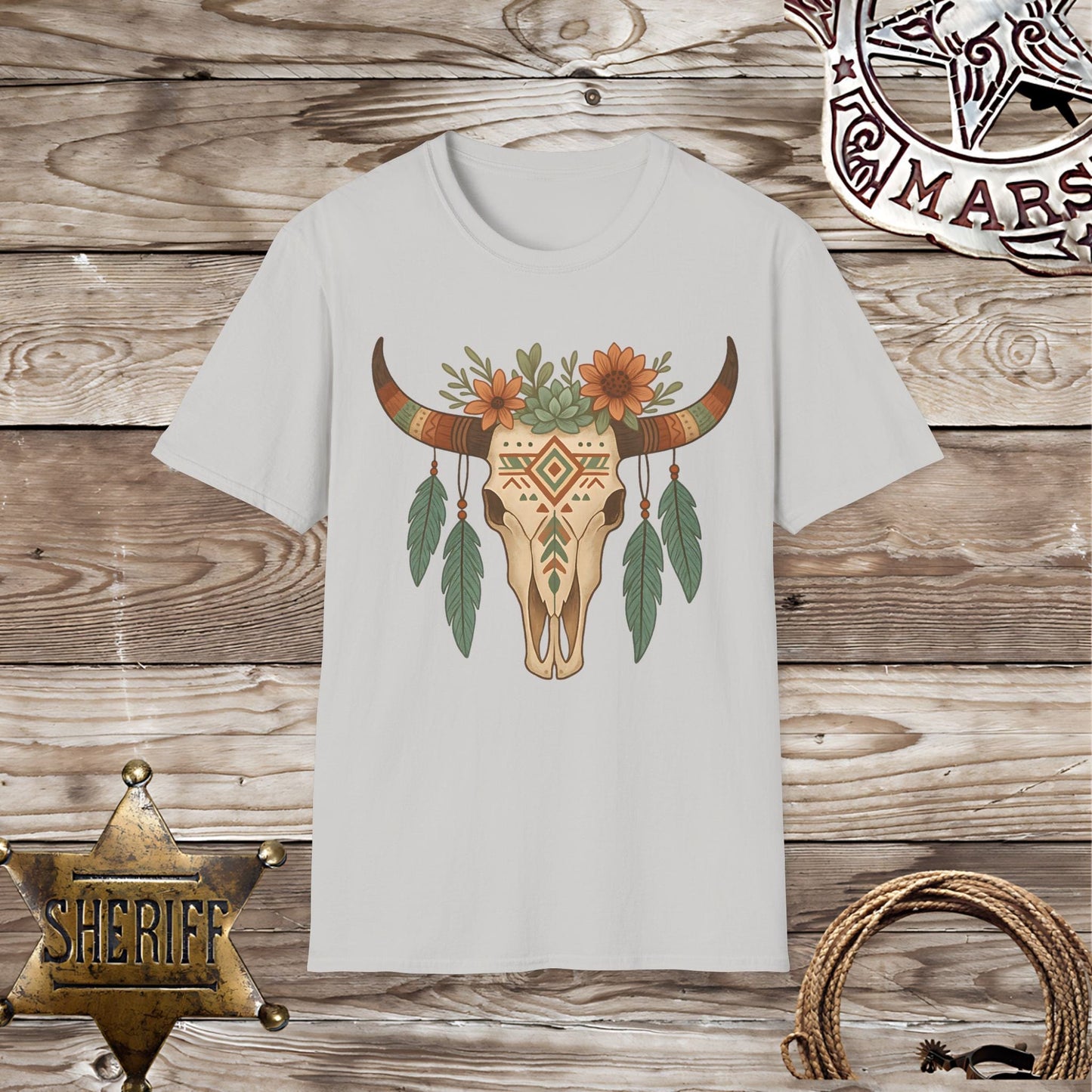Boho Skelton Floral design