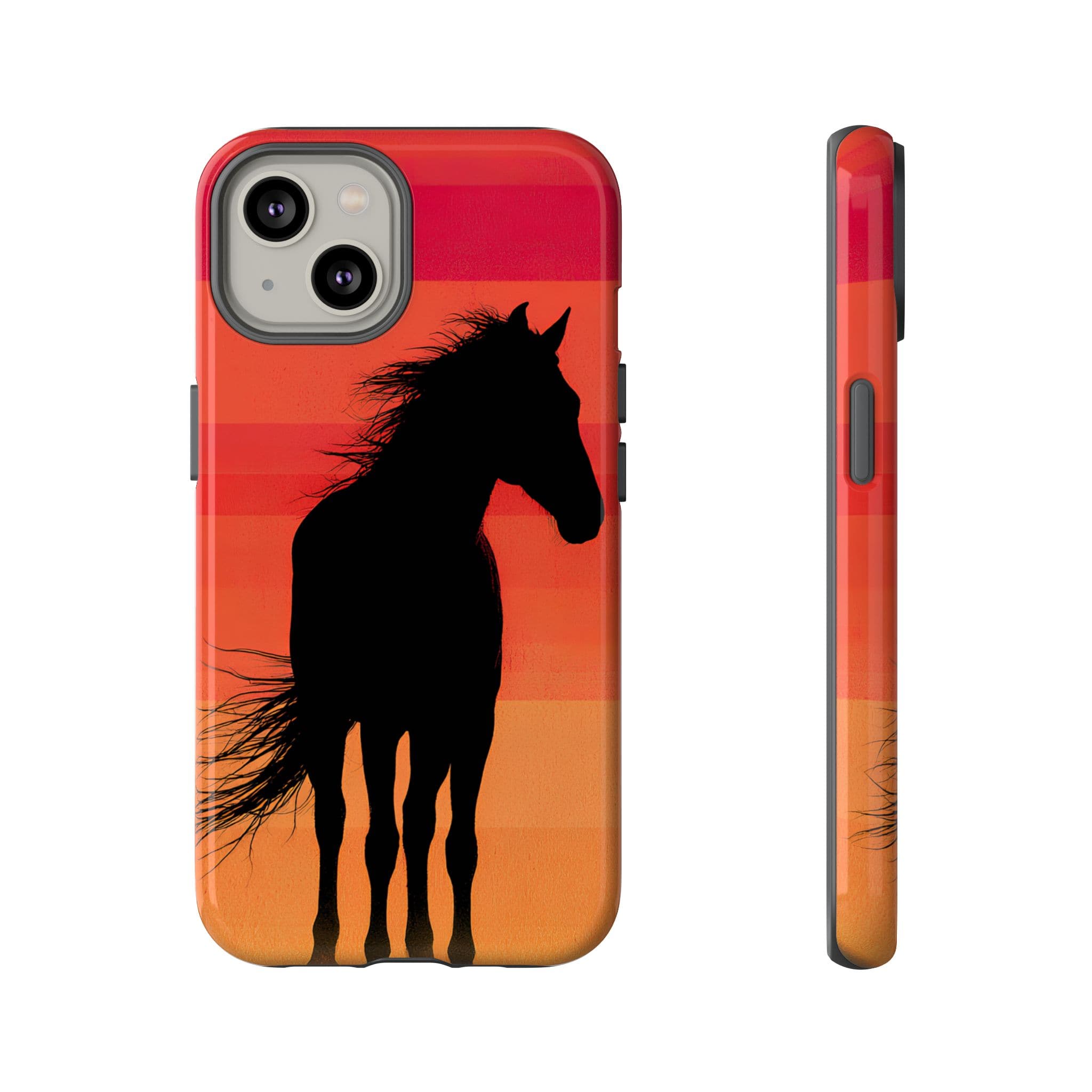 Sunset Spirit Horse Phone Case