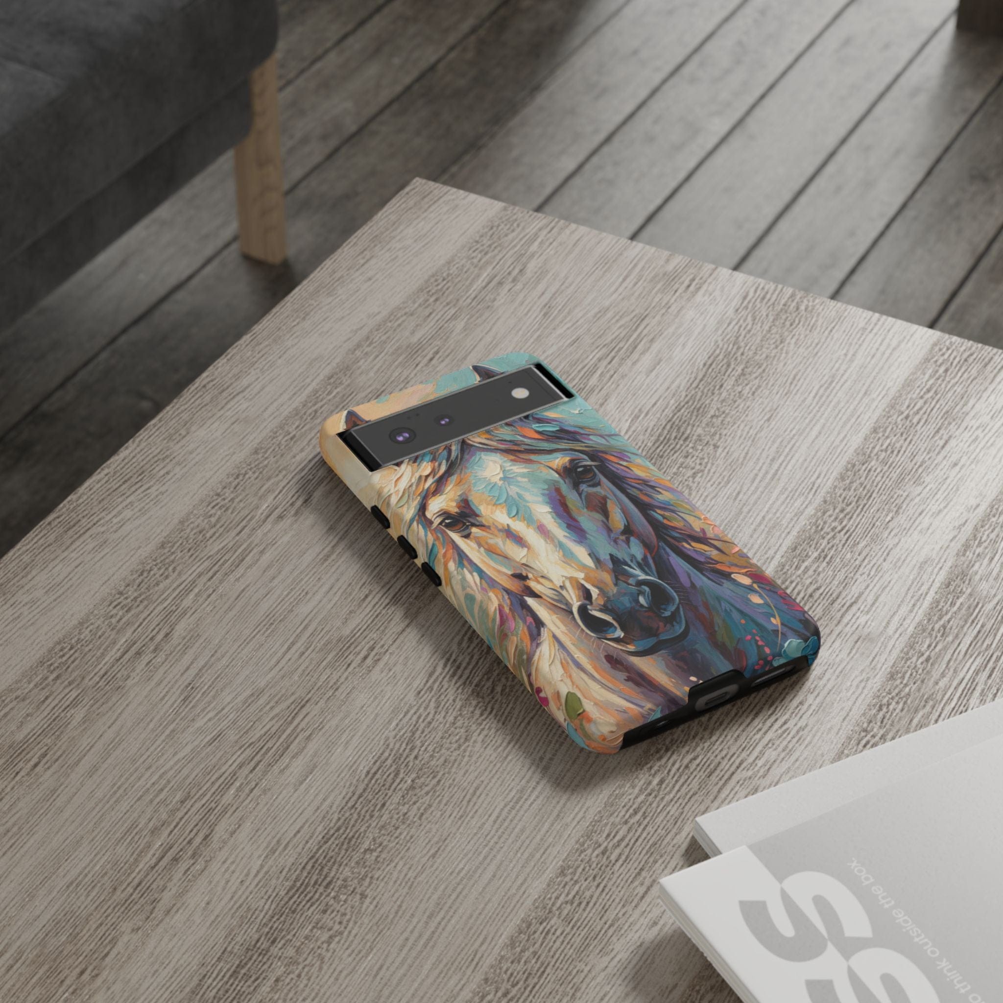 Blooming Spirit Horse Phone Case