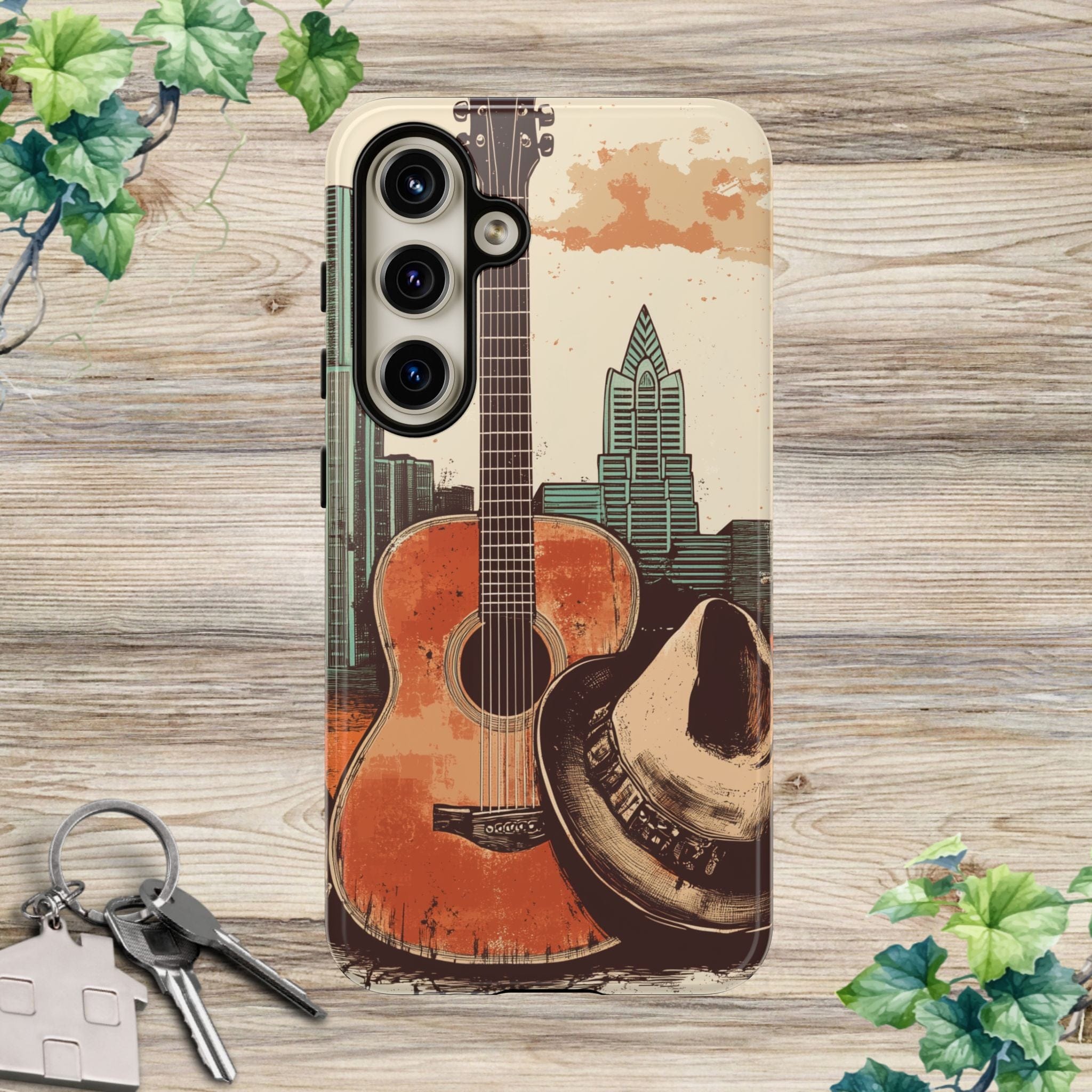Honky Tonk Skyline - Phone Cases