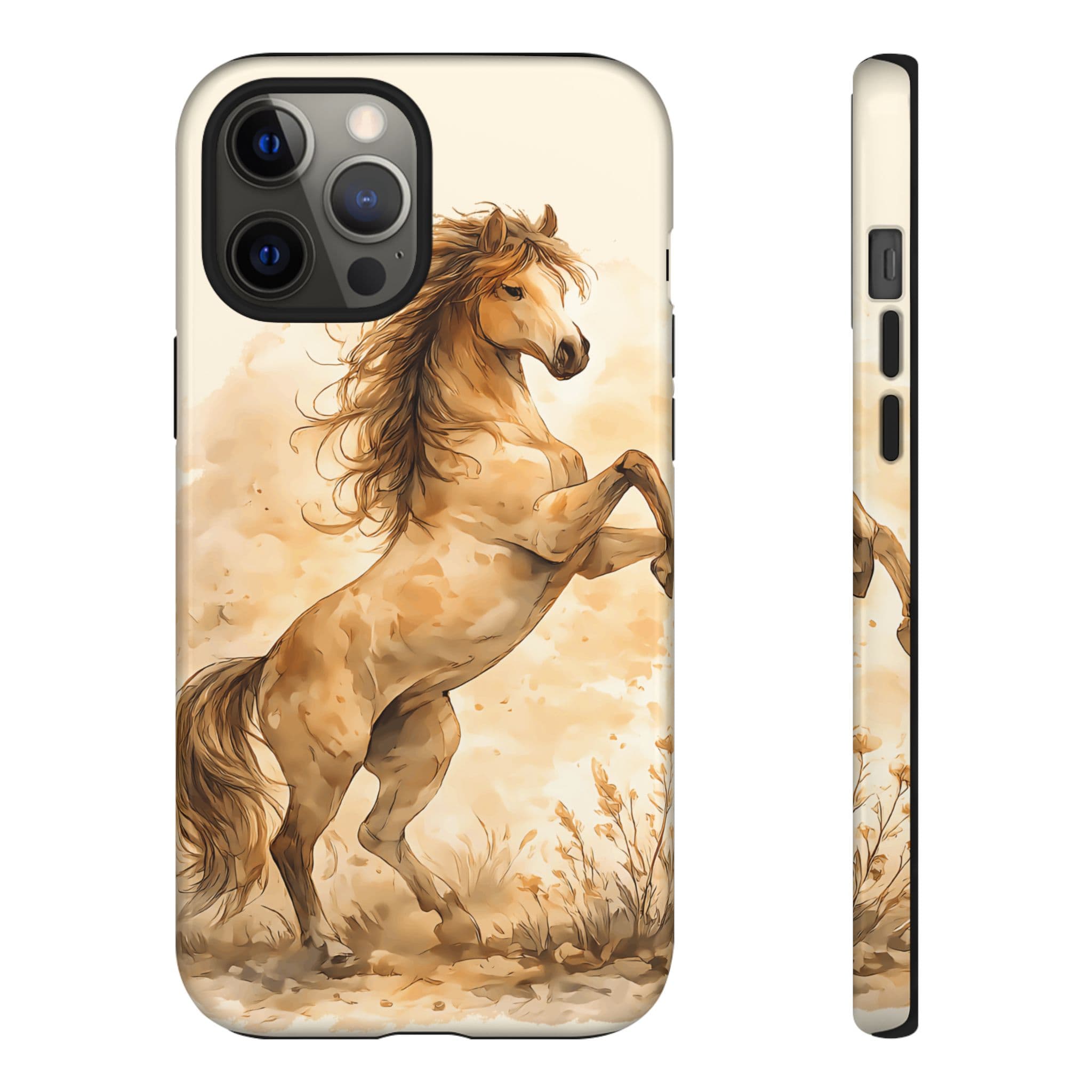 Horse Rearing Tough Phone Case
