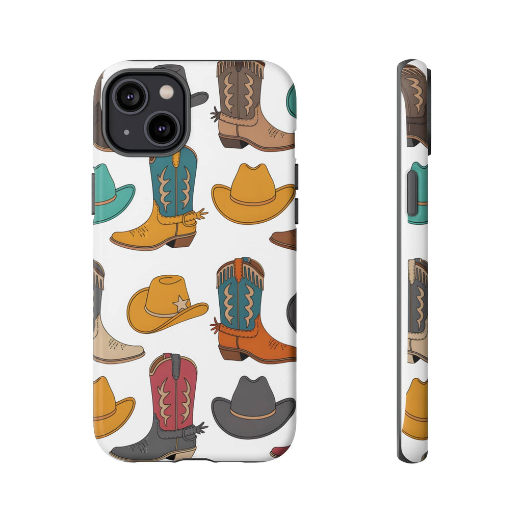 Hat & Boots Phone Cases