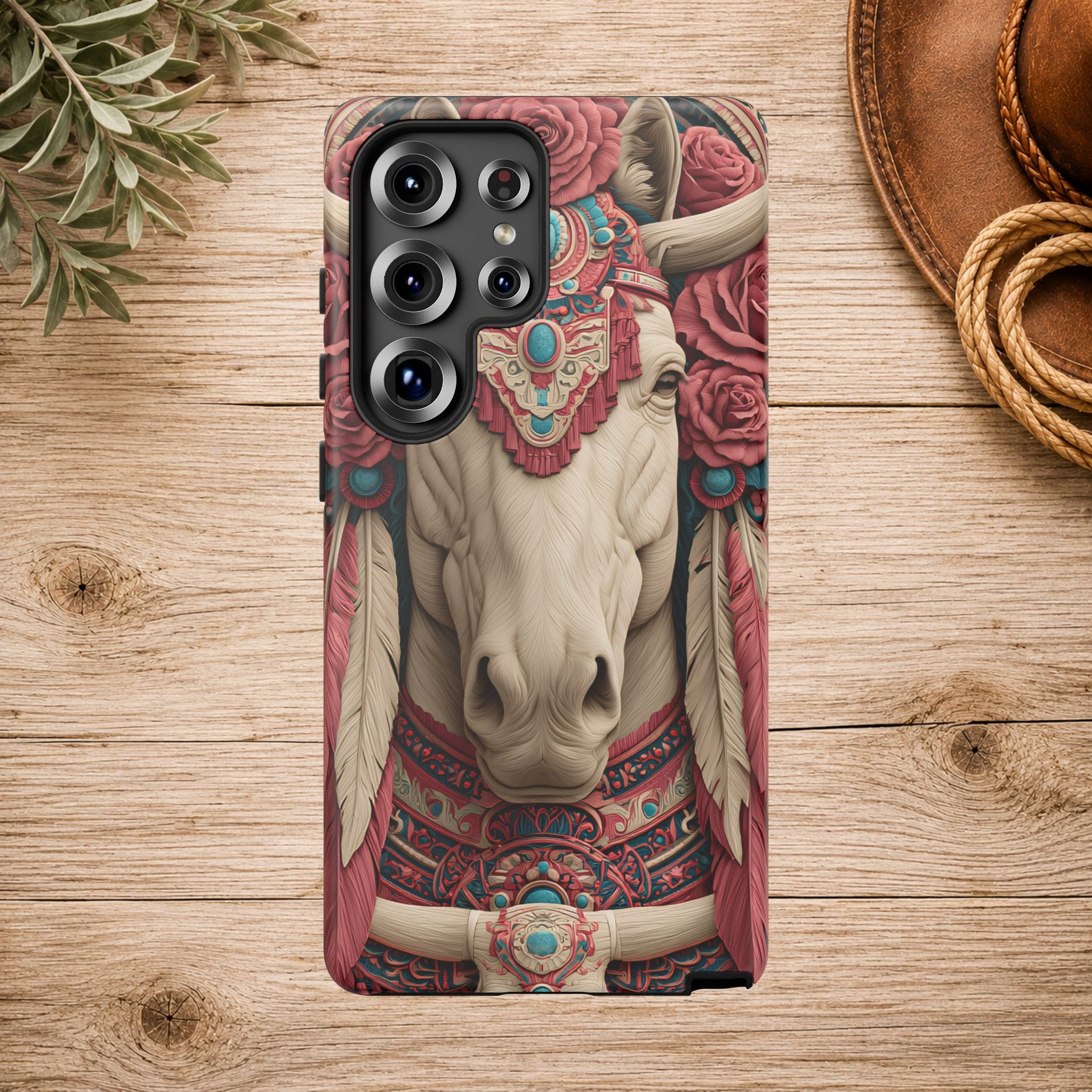 Boho Bull Phone Case