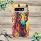 Vibrant Swirl Stallion - Phone Cover